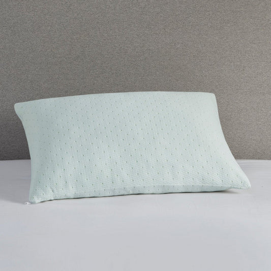 Standard Pillow with Memory Foam and Cooling Infused, Ivory