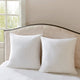 26 x 26 Cotton Euro Pillow with Polyester Filling, White