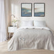 Twin XL Size Blanket, Heated Function, Fleece, Sherpa, Tan Brown