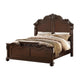King Bed | Splendidly Carved | Dark Walnut & Veneer PDX-F9385EK