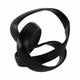 Decorative Sculpture Accent Piece | 8" Knot Ribbon Black Aluminum