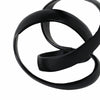 Decorative Sculpture Accent Piece | 8" Knot Ribbon Black Aluminum