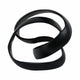 Decorative Sculpture Accent Piece | 8" Knot Ribbon Black Aluminum