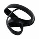 Decorative Sculpture Accent Piece | 8" Knot Ribbon Black Aluminum