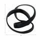 Decorative Sculpture Accent Piece | 8" Knot Ribbon Black Aluminum