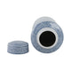 Decorative Storage Jar w Lid | 16" | Blue & White Crackled Ceramic