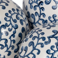 Blue and White