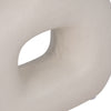 Saul Decorative Abstract Vase | Open Cut-Out Design | Ivory Dolomite 8"