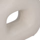 Saul Decorative Abstract Vase | Open Cut-Out Design | Ivory Dolomite 8"