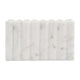 Poppy Decorative Storage Box with Lid | Natural White Ridged Marble 7"