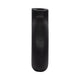 Antique Flower Vase Decor | Geometric Cutout | 10" Black Mango Wood