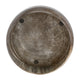 Decorative Bowl Set of 2 | Round Silhouette Abstract Pattern | Bronze Glass