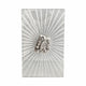 Luxury Decorative Jewelry Storage Box | Silver Stone Handle | 8" Glass