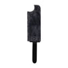 Decorative Accent of an Eaten Popsicle | 13" | Black Marble and Aluminum