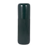 Modern Grooved Flower Vase | 18" | Forest Green Textured Ceramic