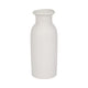 Decorative Tapered Flower Vase | 16" Tall White Ceramic Bottle Design