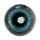 Floral Decorative Olpe Vase | 12" | Teal Blue & Bronze Glass