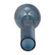 Decorative Vase | Narrow Body | Rounded Bottom | 20" Modern Blue Glass