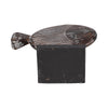 Fish on a Stand Tabletop Figurine | Gray Albasia Wood w Square Base