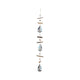 Decorative Nautical Wall Hanging Sailing Boats String | White & Blue Wood