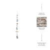 Decorative Nautical Wall Hanging Sailing Boats String | White & Blue Wood