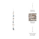 Decorative Nautical Wall Hanging Sailing Boats String | White & Blue Wood
