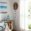 Decorative Nautical Wall Hanging Sailing Boats String | White & Blue Wood