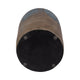 Rustic Floral Arrangement Vase | 14" | Blue & Brown Terracotta