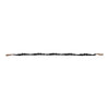 Accent Garland w Traditional Geometric Round Beads | 84" Black Jute