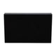Decorative Serving Tray | Navy Blue Faux Leather & Antique Gold Handles