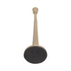 17" Tall Decorative Taper Candle Holder | Squared Base | Gold Metal