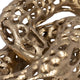 Xoro 2 Linked Chain Decorative Accent | Intricate Gold Aluminum 12"