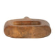 Kenzie Decorative Vase | Open Cut-Out Design | Brown Mango Wood 8"