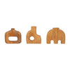 Kenzie Decorative Vase | Open Cut-Out Design | Brown Mango Wood 8"