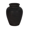 Handmade Pottery Decorative Jug | 10" | Traditional Black Terracotta