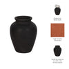 Handmade Pottery Decorative Jug | 10" | Traditional Black Terracotta
