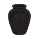 Handmade Pottery Decorative Jug | 10" | Traditional Black Terracotta