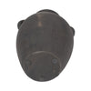 Decorative Amphora Vase w 2 Ear Handles | Black Terracotta | 13"