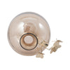 Glass Vase | 10" Metallic Butterfly Garland | Vintage Rose Gold