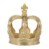 Swany Decorative Crown| Intricate Details | Gold Aluminum 7"
