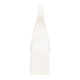 Elephant Tabletop Decor Sculpture with Tall Trunk | 7" Ivory Ceramic