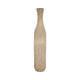 Decorative Flower Vase w Beaded Open Cutout | 19" | Champagne Gold