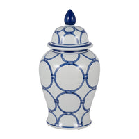 Blue, White