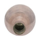 Decorative Accent Bulb Vase | Textured Glass | 18" Champagne Gold