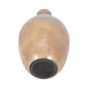Decorative Accent Bulb Vase | Textured Glass | 18" Champagne Gold