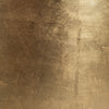 Accent Table | 24" Round Black Glass Top | Brushed Gold Wood Base