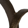 Abstract Tabletop Decor | Looped Design Antique Bronze Aluminum | 30"