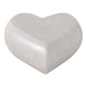 White Marble Heart Sculptural Decoration | 5 Inch | Elegant Design