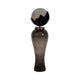 Harti Floor Vase | Tapered Profile | Multitone Silver | 44" Glass-Aluminum