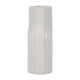 Sculptural Looped Flower Vase | 6" | White Ceramic S Shaped Design